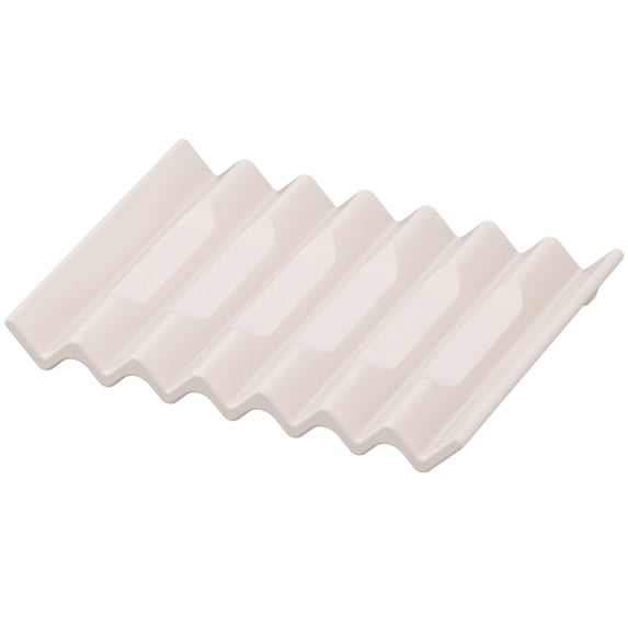 Silicone Soap Dish & Draining Soap Holder, Bar Soap Dish with Waterfall ...