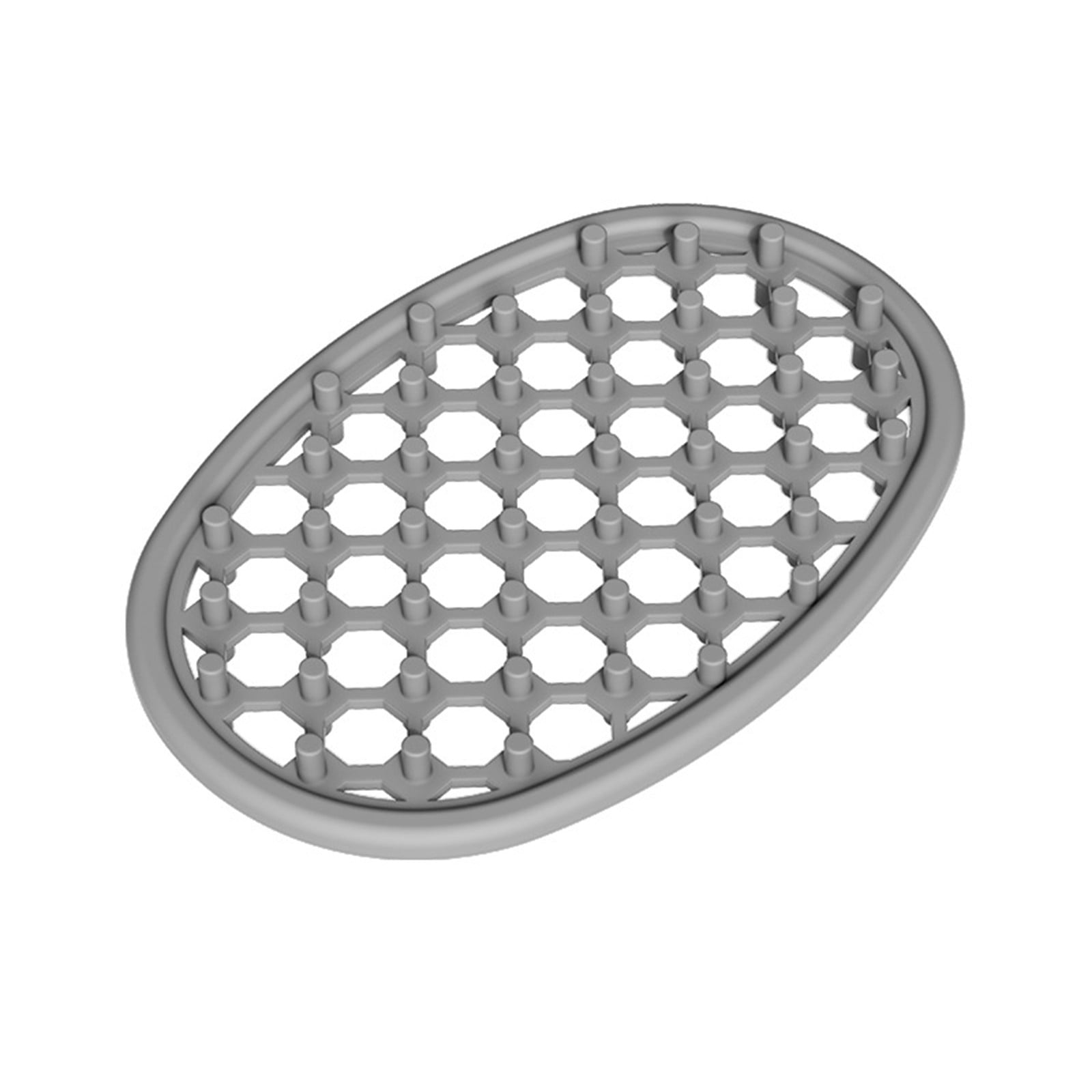 Silicone Soap Dish Holder No Hole Required Bathroom Soap Rack Water ...