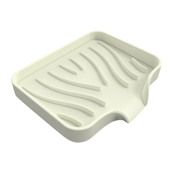 Silicone Soap Dish With , Bar Soap Holder For Shower,Bathroom And Kitchen Sink Organizer,Self Soap Tray