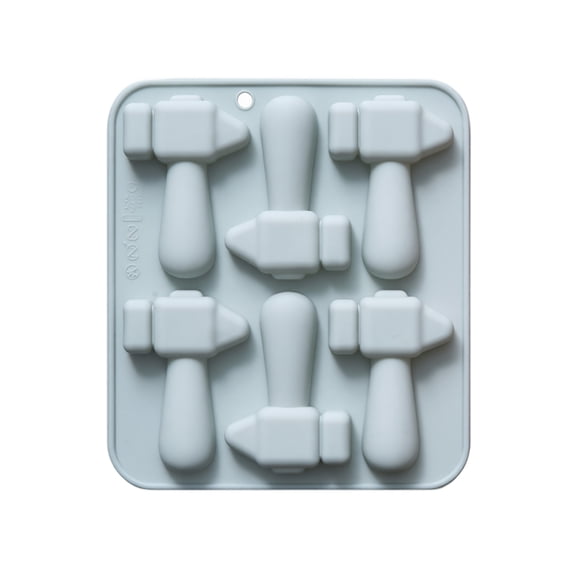 Silicone Soap Mold and Cake Baking Pan suitable for Artisan Crafting - Multi Cavity Nonstick Flexible Food Grade Rubber Tray 5x6 Inch