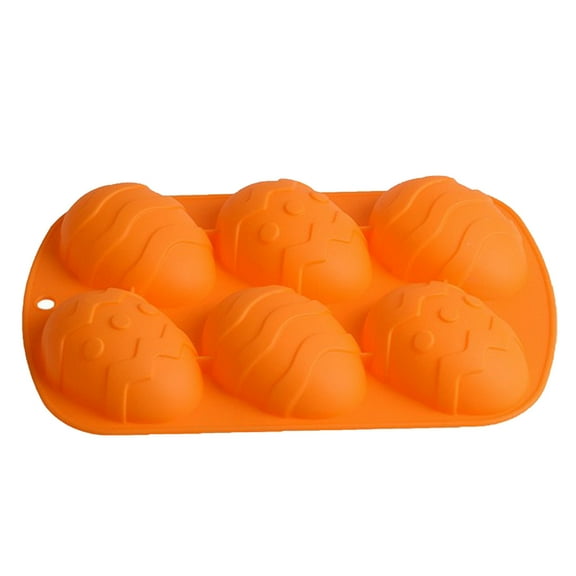 Silicone Soap Molds, Oval & Rectangle Soap Bar Mold, 6 Cavities DIY Mould for Homemade Craft Soap, Pudding, Muffin, Chocolate, Brownie, Cornbread, Cheesecake, Cake & Ice Cube - Just Pop Out✾