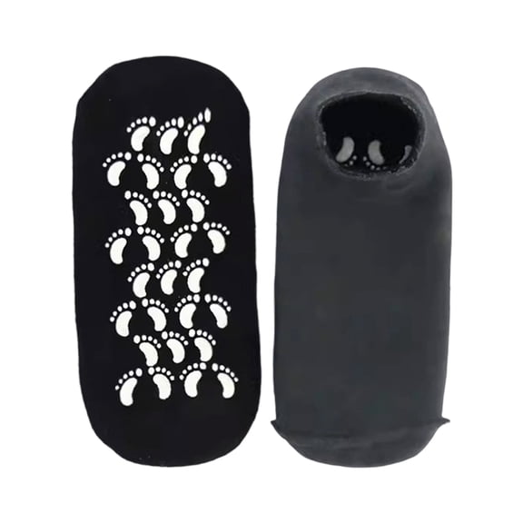 Silicone Socks for Dry Cracked Feet,Silicone Moisturizing Socks Women Men Spa Gel Sock Soft Foot Care Sock Gifts