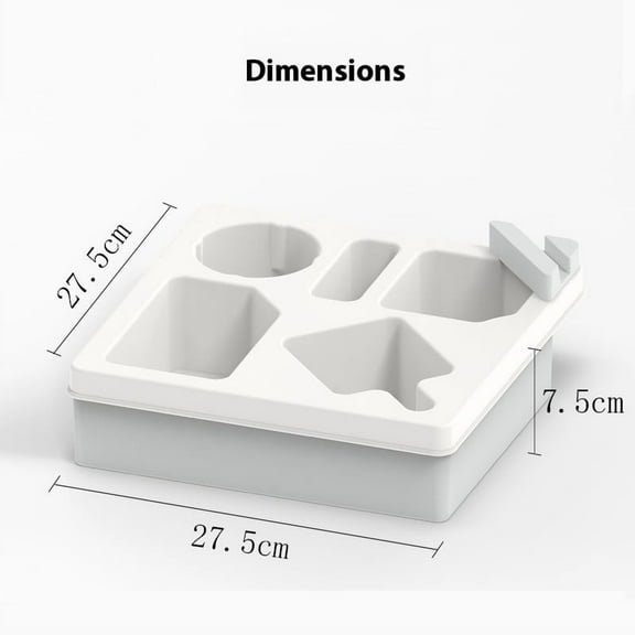 Silicone Sofa Cup Holder Tray Car Backseat Cup Holder Portable Beach Camping Snack Storage Box Cup Tray