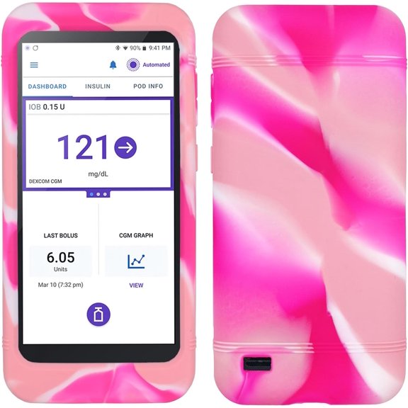 Silicone Soft Case for Omnipod 5 (Mix-Pink)