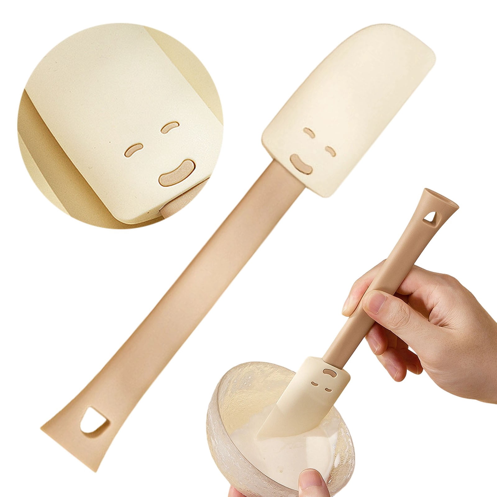 Silicone Spatula, Cute Spatulas Silicone Heat Resistant, Small Spatula ...