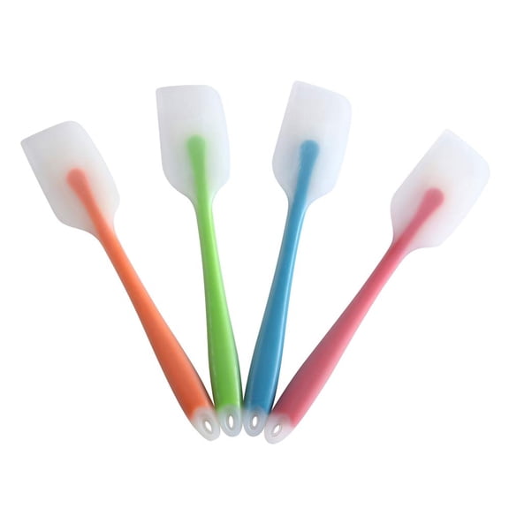 Silicone Spatula - Heat Resistant Flexible Spatula 450F with Stainless Steel Core - Food Grade Premium Good Grip Kitchen Utensils - Seamless, Heavy Duty, BPA Free, Dishwasher Safe