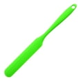 thumbnail image 1 of Silicone Spatula One Piece Long Jar Scraper Heat Resistant Nonstick Kitchen Tool for Baking Cooking and Spreading 9.5 Inch Green, 1 of 3