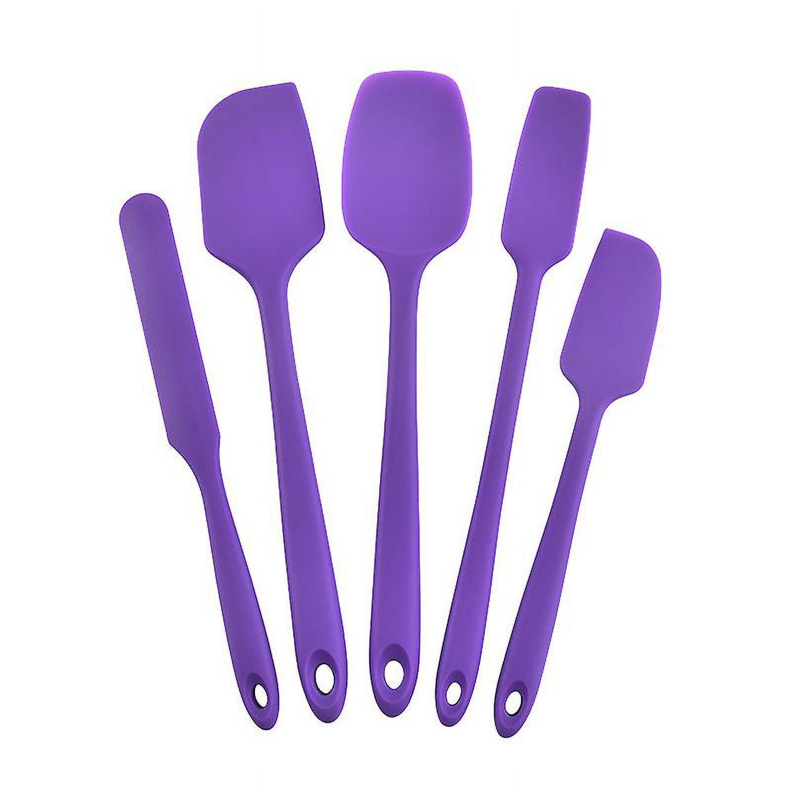 Silicone Spatula Scraper Set-with Internal Stainless Steel Core For ...