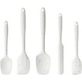 thumbnail image 1 of Silicone Spatula Set, 5 Piece Food Grade Rubber Spatulas for Baking, Cooking, and Mixing High Heat Resistant Non Stick Dishwasher Safe BPA-Free, 1 of 13