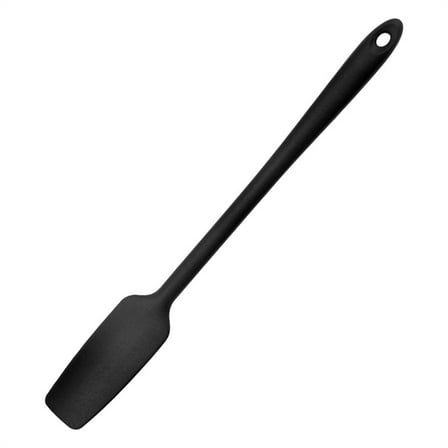 Silicone Spatula Set Long Handle Heat Resistant Kitchen Utensil Nonstick Flexible Baking Cooking Tool Tiny Silicone Spatula Safe Black