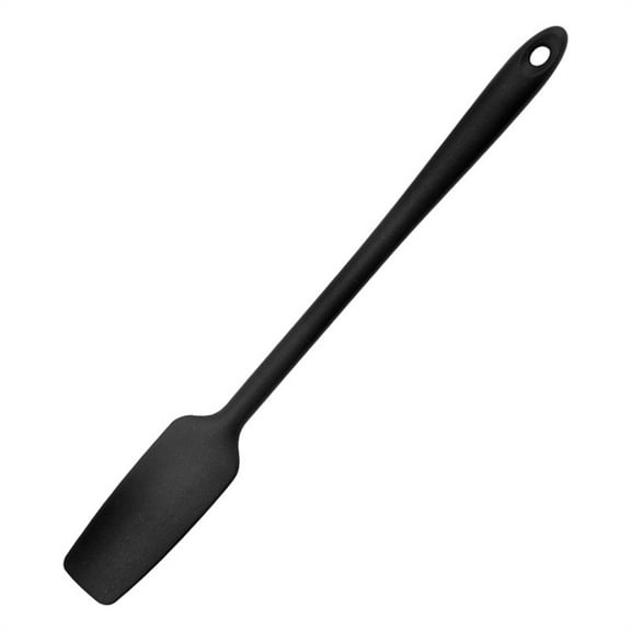 Silicone Spatula Set Long Handle Heat Resistant Kitchen Utensil Nonstick Flexible Baking Cooking Tool Tiny Silicone Spatula Safe Black