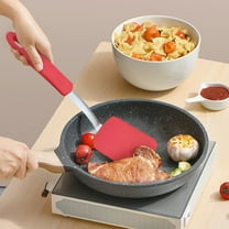 Silicone Spatula Turner, Non Stick Spatula For Cooking, Omelette Spatula, & Egg Flipper Spatula, Pancake Turner Silicone Heat Resistant, Spatulas For Nonstick Cookware, Black Spatulas For Kitchen Use