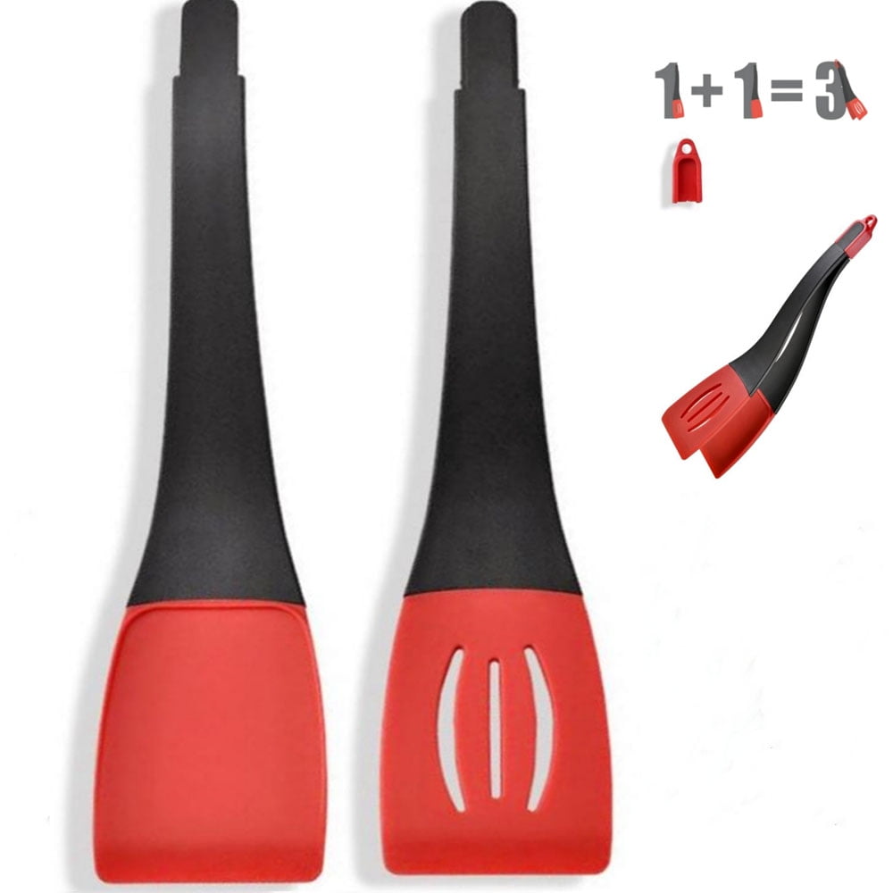 Silicone Spatula Turner Sets Detachable 3 In 1 Heat Resistant Spatula Tongs Cooking Gadgets Kitchen Utensils 171e45c5 3067 4787 A045 1c59aa105034.f283a8f9860d40a7370fcbf57ec1e87d 