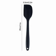Silicone Spatula for Cooking and Baking   Heat-Resistant Non-Stick Kitchen Utensil Flexible Scraper for Baking, Mixing, Decorating & DIY28x5.5cm