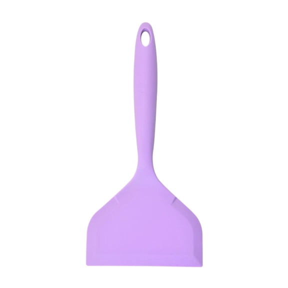 Silicone Spatula with Wider Head, High-Temperature Resistant & Ergonomic Design - Perfect for Flipping Food and Non-Stick Cookware