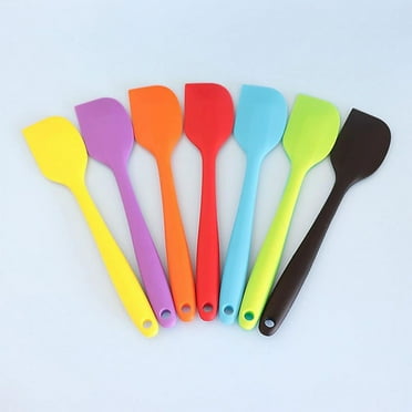 Silicone Spatulas 2 Pcs Heat Resistant Rubber Spatula Non-stick Seamless Spoon Spatula Spatula Tool