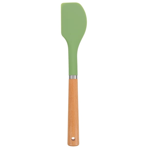 jojofuny Silicone Kitchen Utensils Green 1Set 12.6X2.4X0.4In