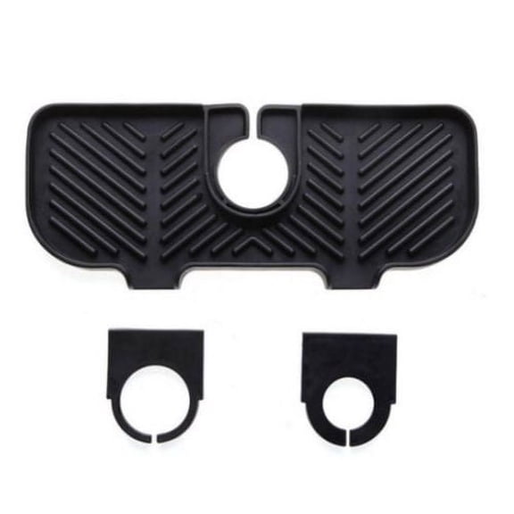 Silicone Splash Guard for Kitchen Sink and Sink Splash Guard Behind Faucet, Drip Protector Splash Countertop, Drying Countertop