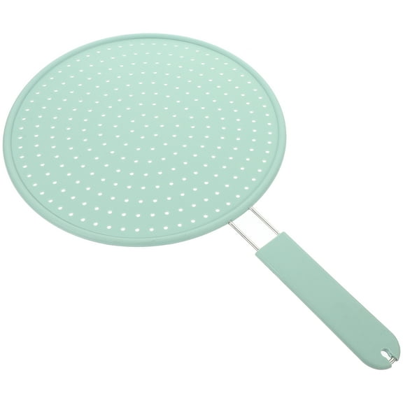 Silicone Splash-Proof Mesh Griddle Mesh Pot Lid Splatter Screen Anti Spill Lid Cover Anti Spill Pan Kitchen Gadget
