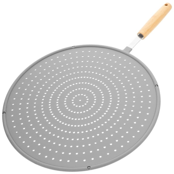 GAXIRE Bamboo Mesh Splatter Shield Grey 1Pcs 19.6X12.6X1In