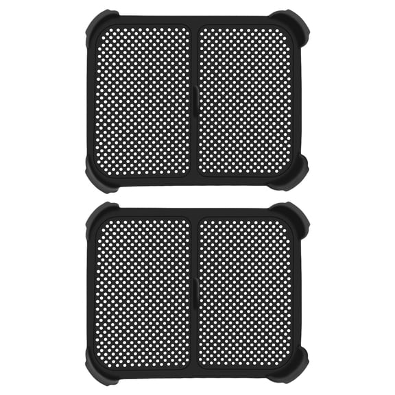 Silicone Splatters Guard for Air Fryers High Temperature Resistant Oil Shield with Ventilation Design Easy Cleaning