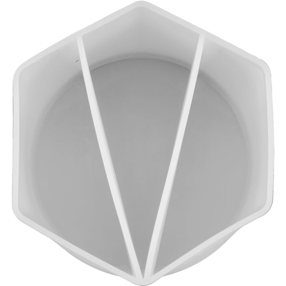 Raindrops Light Grey Silicone Split Cups Reusable for Storage Easy to Carry