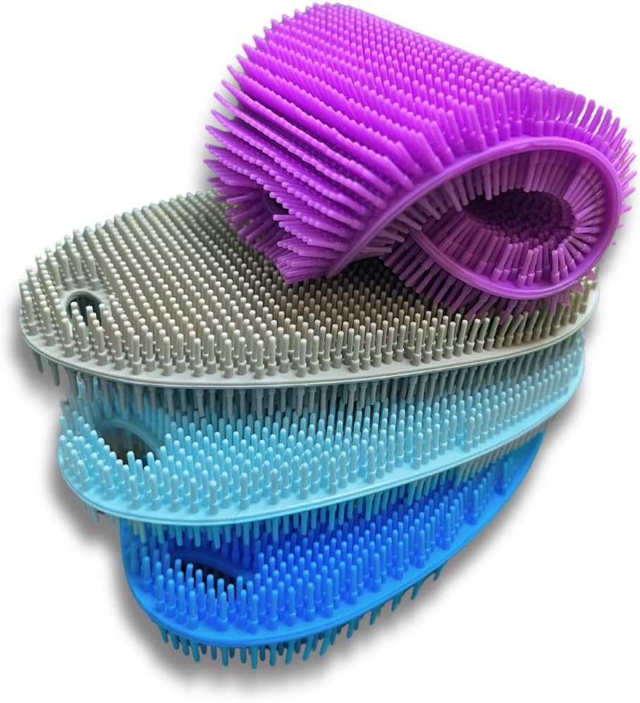 Silicone Sponge Dish Scrubber Food Grade Silicone Dish Scrubber and
