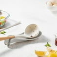 thumbnail image 1 of Silicone Spoon Rest with Drip Pad – Heat Resistant Utensil Holder for Stove Top, Non Slip Kitchen Utensil Organizer Tray for Spatulas Ladles and Soup Spoons, 1 of 5