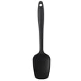 thumbnail image 1 of Silicone Spoon Spatula Set, High Heat Resistant Flexible Rubber Scraper for Cooking, Mixing, Baking and Kitchen Use(Black,21x5x1cm), 1 of 6