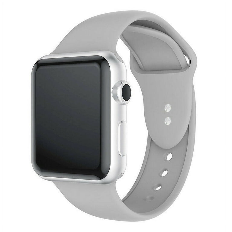 Silicone Sport Replacement Watch Band Strap for Apple Watch Series 1 2 3 4 38mm 40mm 42mm or 44mm 20 Colors