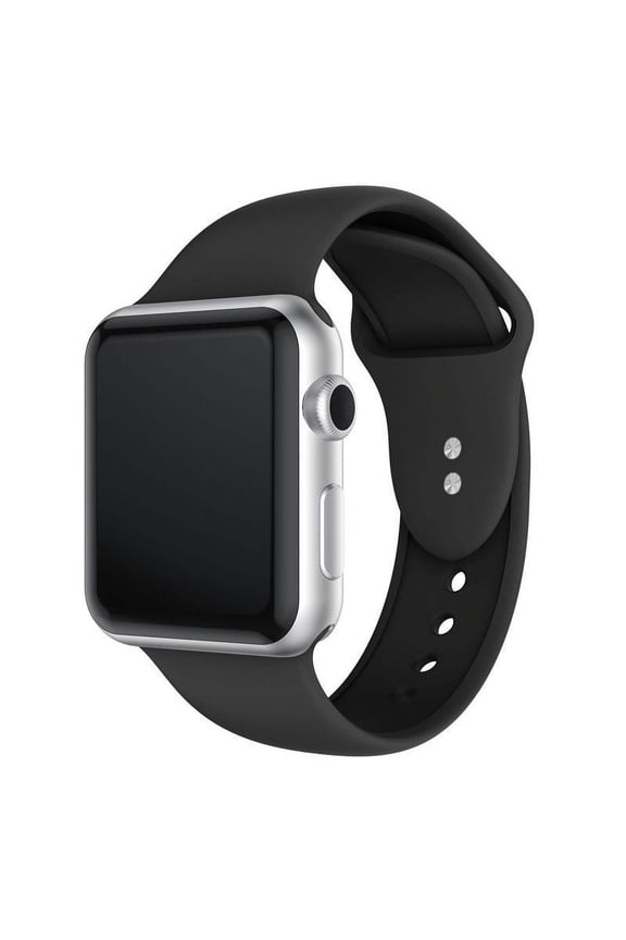 Silicone Sport Replacement Watch Band Strap for Apple Watch Series 1, 2, 3, & 4 - 38mm, 40mm, 42mm, or 44mm (20-Colors)