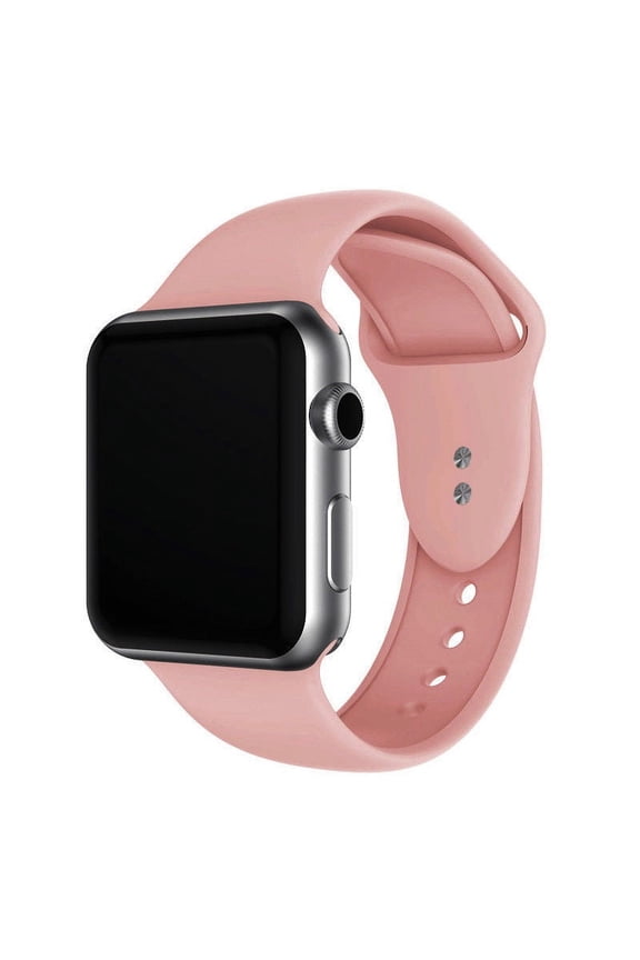 Silicone Sport Replacement Watch Band Strap for Apple Watch Series 1, 2, 3, & 4 - 38mm, 40mm, 42mm, or 44mm (20-Colors)