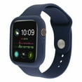 thumbnail image 1 of Silicone Sport Replacement Watch Band Strap for Apple Watch Series 6, 5, 4, & 3 - 38mm, 40mm, 42mm, or 44mm, 1 of 5