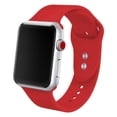 thumbnail image 1 of Silicone Sport Strap for Apple Watch bands 40mm 44mm 45mm 41mm 38mm 42mm,Stretchy Silicone Replacement Wristband Bracelet iWatch Bands,Apple Watch Strap Accessories for Series7 6 SE 5 4 3 2 1, 1 of 8