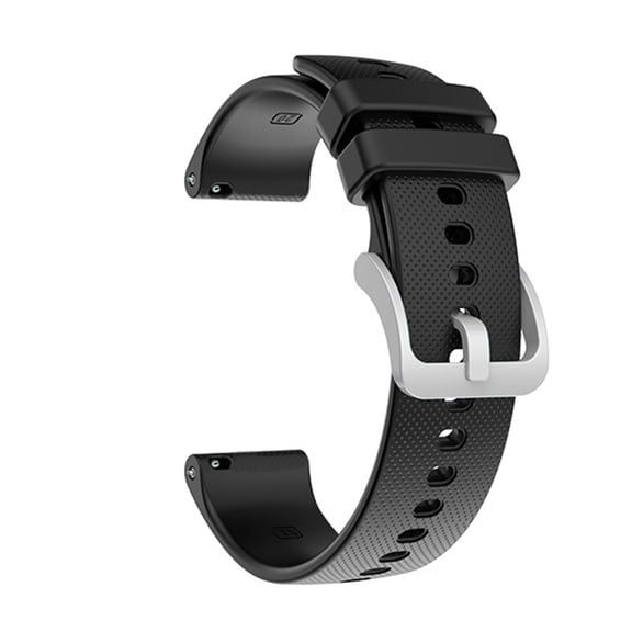 Silicone Sports Watch Band with Sweat Proof for Smartwatch Adjustable Wide Compatibility