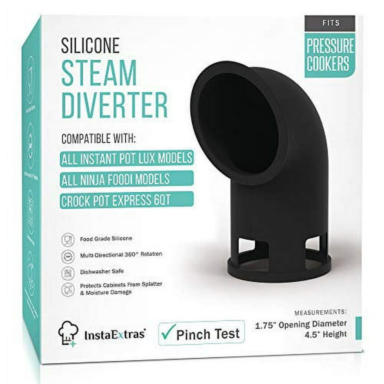 Silicone Steam Release Diverter, Silicone Pressure Cooker Accessories For Instant  Pot/ninja Foodi/crock Potbrower Pressure Cooker, All Quart Siz