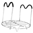 thumbnail image 1 of REOFLYUP Metal Steaming Rack Kitchen Utensil Cooking Stand 1Pcs 6.5x7.5in, 1 of 5