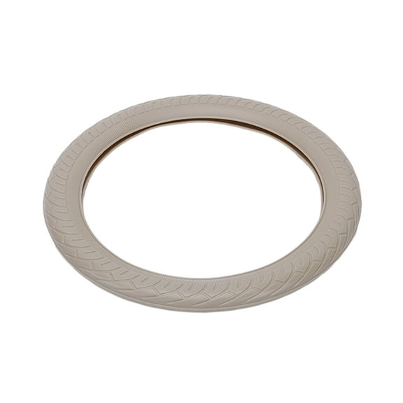 Silicone Steering Wheel Cover Car Accessories Tire Texture Non-Slip Steering Wheel Handle Cover Four Seasons Universal Beige