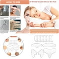 thumbnail image 1 of Silicone Stickers Forehead Face Neck Chin Lift Tighten Aging Skin Care Reusable Beauty, 1 of 6