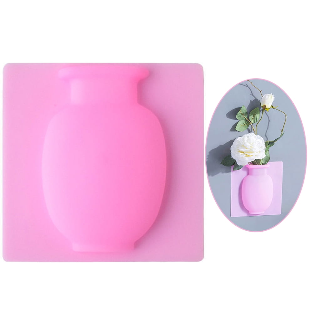 Silicone Sticky Vase Magic Rubber Flower Plant Vases Flowers Container