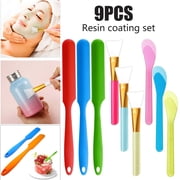 Silicone Stir Stick Kit, Silicone Stir Sticks Epoxy Brushes for Mixing Resin, Epoxy, Liquid, Paint, Making Craft Tumblers ?9?