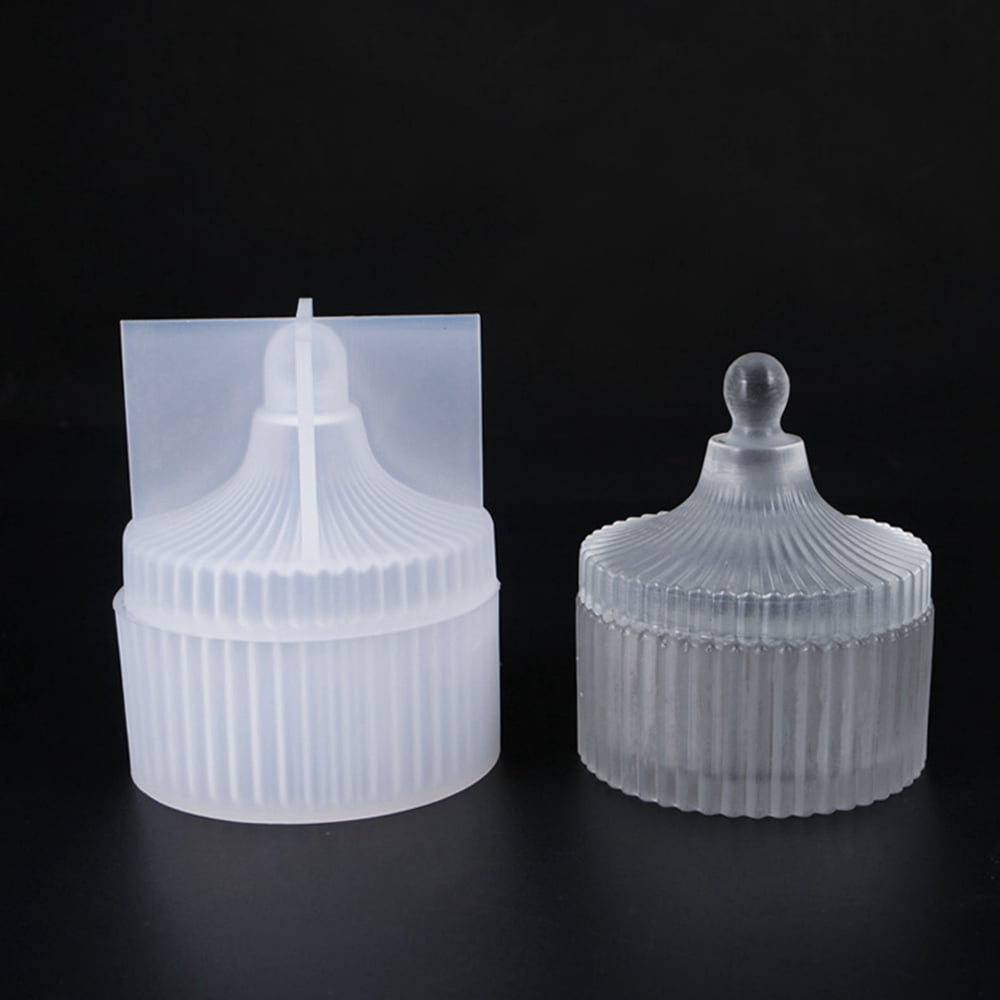 Silicone Storage Box Molds Resin Casting Molds For UV Resin Epoxy Resin Jewelry Making Box White 82x60mm 82x38mm 2pcs/set