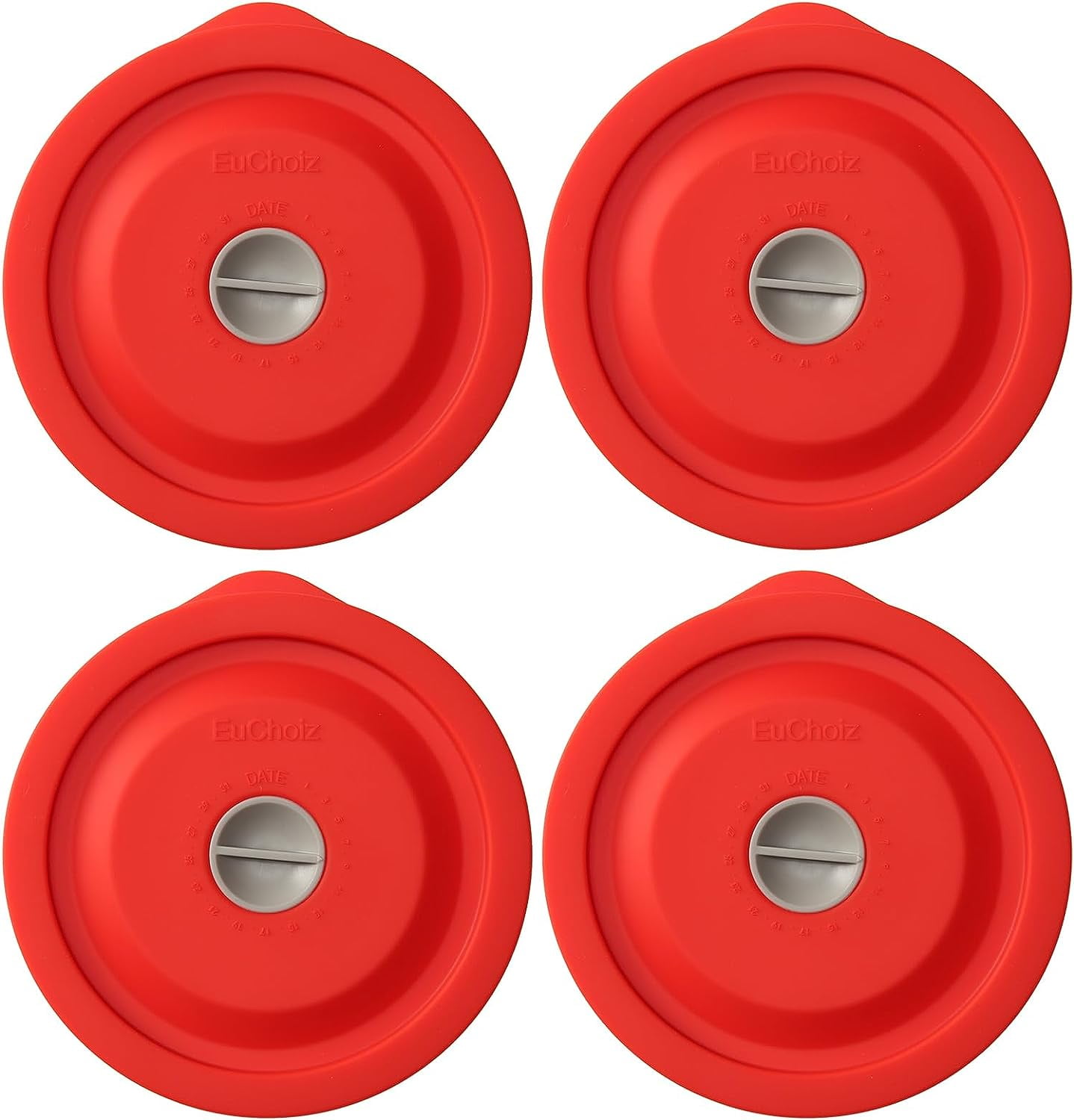 Silicone Storage Cover Lids Replacement for Pyrex 7200PC 2 Cup Glass