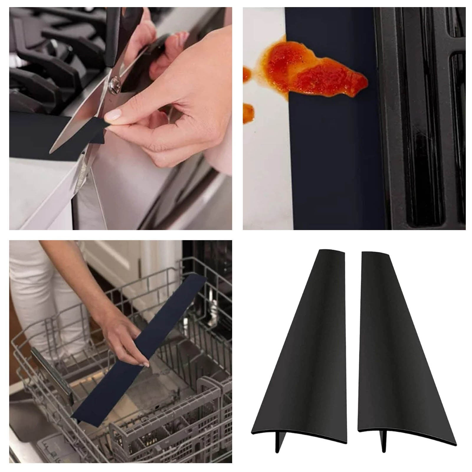 Silicone Stove Counter Pack 25 Inch Heat Kitchen Stove Counter Silicone