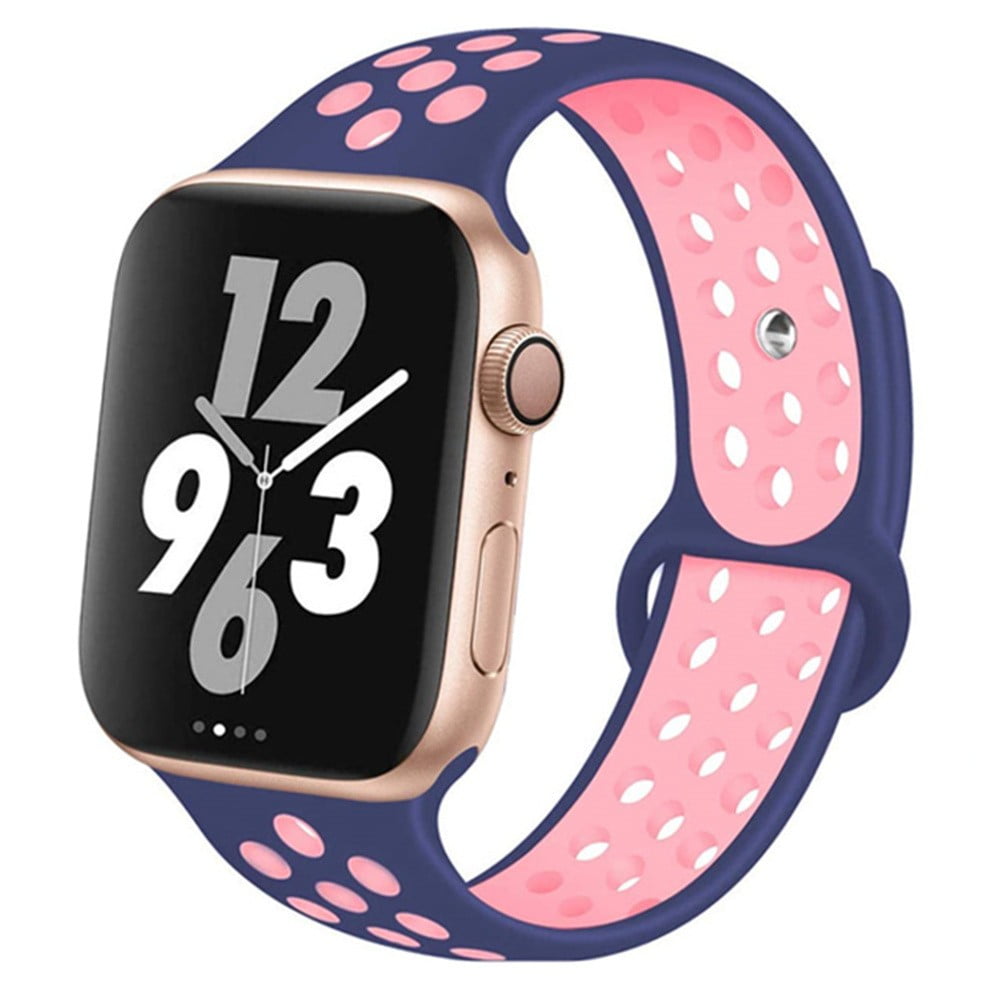 Silicone Strap for Apple Watch Band 45mm 41mm 38mm 42mm 40mm  display picture 1