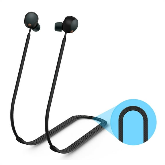Silicone Strap Cord Anti-Lost Sport String Skin-Friendly Neck Around Headphone Lanyard Suitable for WF-1000XM5