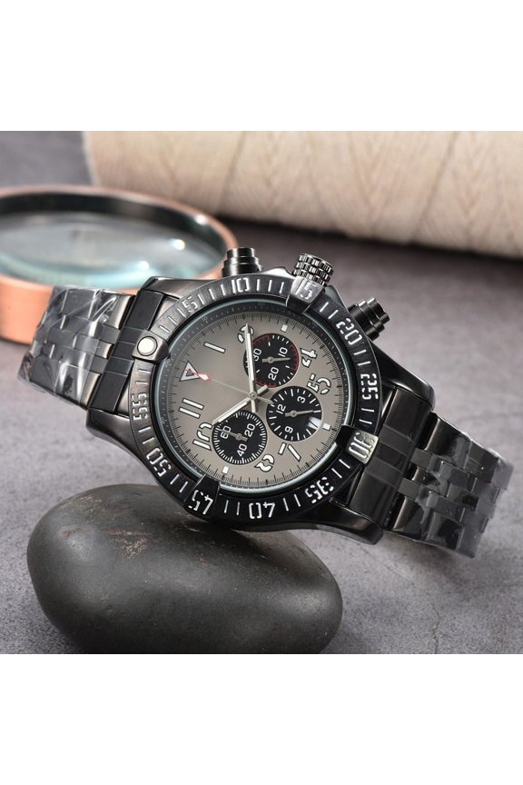 Silicone Strap Six-Hand Small Dial Men's Quartz Watch