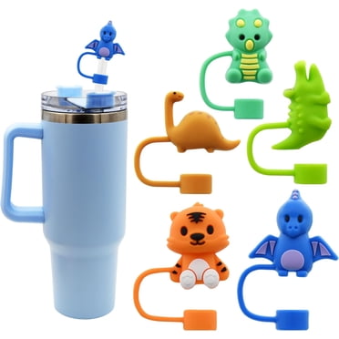 14mm Silicone Novelty Collector Straw Toy – Titanium Trippy Color With Cap & Dish Cover