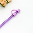 thumbnail image 1 of Silicone Straw Cover Set Reusable Drinking Straw Tips Compatible With 6 8mm For Traveling Picnicking Fitness Party Decoration, 1 of 9