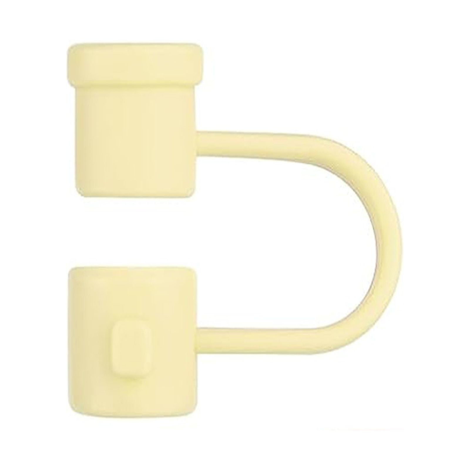 Silicone Straw Cover Set Reusable Drinking Straw Tips Compatible ...